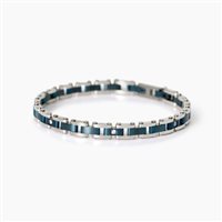 Bracciale 2Jewels Uomo Herby in Acciaio Cristallo 232640